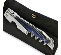THIERS IFORGE - Sommelier laguiole manche en acryliques bleu anthracite