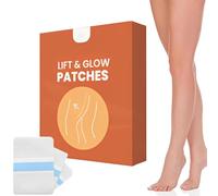 Thigh Lift Tape, Lift and Glow Patches Body, Instalift Patch for Legs, Invisible Thigh Lift Tape for Loose Skin, Easy Application and Removal, Invisible, Waterproof, Sweat-Proof (1box)