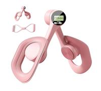 Thigh Master - Appareil d'entraînement du plancher pelvien Kegel avec bande de résistance - Appareil d'exercice musculaire des jambes - Équipement d'entraînement pour un usage domestique (rose)
