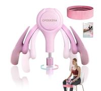 Thigh Master Exerciseur de cuisse pour femme, 6,8 à 31,8 kg, résistance réglable, exercices de cuisse avec coussinets souples, entraînement de cuisse pour réparation musculaire du plancher pelvien