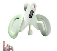 Thigh Master Thigh Exerciser, Upgraded Thigh Master Hip & Leg Exerciser, LED Inner Thigh Exerciser, 360° Pelvic Floor Exercise Devices, High Exercise Equipment for Home (Green)