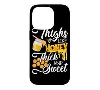 Thighs Like Honey Thick and Sweet - Sexy Sassy Gym Workout Coque pour iPhone 14 Pro