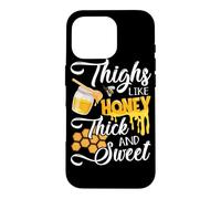 Thighs Like Honey Thick and Sweet - Sexy Sassy Gym Workout Coque pour iPhone 16 Pro