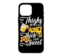 Thighs Like Honey Thick and Sweet - Sexy Sassy Gym Workout Coque pour iPhone 16 Pro Max