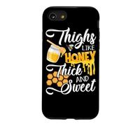 Thighs Like Honey Thick and Sweet - Sexy Sassy Gym Workout Coque pour iPhone SE (2020) / 7/8