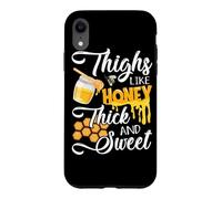 Thighs Like Honey Thick and Sweet - Sexy Sassy Gym Workout Coque pour iPhone XR