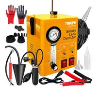 THIKPO EVAP Machine à fumée de Voiture 12 V, détecteur de Fuite avec indicateur de Pression, débitmètre, Double Mode, détecteurs de Fuite de Carburant pour Motos, motoneiges, ATV, camions, Bateaux