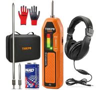 THIKPO Stéthoscope électronique de mécanicien, kit de détecteur de bruit et de fuite de voiture avec casque réglable, double sonde et sac en EVA, gamme de fréquence 20 Hz à 20 kHz pour roulements