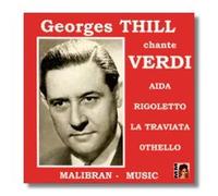 Thill, Georges (baryton) - Oeuvres de Verdi
