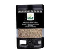 THIMA Ceylon Premium Black Pepper Powder, Natural Hand-Picked Sri Lankan Spice with Bold Flavor, Gourmet Seasoning for Meats Vegetables Soups Salads, 100g
