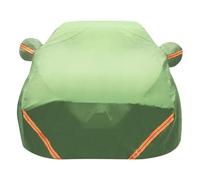Thin Car Cover Blocks UV Rays and Outdoor Debris Suitable for Audi Q5 | Its ultra-thin lightweight design makes it easy to install store protecting your car from fallen leaves sap splashes(Green)