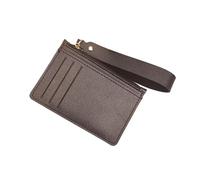 Thin Cards Holder Wallet Organizer Women Men Business Card Holders Wallets Slim Bank Credit ID Cover Coin Pouch Case(Black)