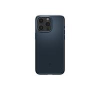 Thin Fit - Coque de protection pour téléphone portable - polycarbonate, polyuréthanne thermoplastique (TPU) - ardoise métal - pour Apple iPhone 15