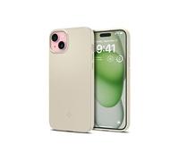 Spigen Thin Fit coque de protection pour téléphones portables 17 cm (6.7 ) Housse Beige Apple iPhone 15 Plus