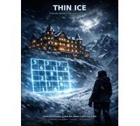 Thin Ice: A Murder Mystery Sudoku Puzzle Book with 100 Puzzles and Answer Key
