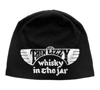Thin Lizzy - Casquette "Whisky In The Jar" pour homme/femme unie RO8680 (Taille unique) (Noir/Blanc)