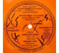 THIN LIZZY. GRAHAM BONNET. POLECATS - THIN LIZZY - SONG FOR JIMMY. (VINYL NOT CD). RARE 1981 FLEXI DISC. GRAHAM BONNET