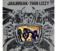 THIN LIZZY - JAILBREAK DIECUT COVER SPACESHIP LABEL VINYL LP[9102008]1976 THIN LIZZY
