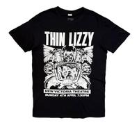 Thin Lizzy Jailbreak Flyer Cleveland 76 T Shirt Size M