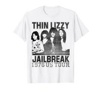 Thin Lizzy - Jailbreak US Tour T-Shirt, Homme, Blanc, XXL