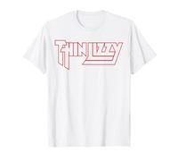 Thin Lizzy - Life Logo in Red T-Shirt
