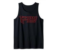 Thin Lizzy - Life Red Logo Débardeur