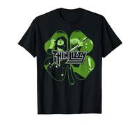 Thin Lizzy Shamrock Infill T-Shirt, Homme, Noir, S