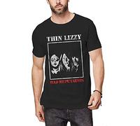 Thin Lizzy - T-Shirt # S Unisex Black # Bad Reputation [Import]