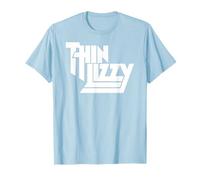 Thin Lizzy - White Logo On Colors T-Shirt