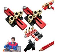 Thin Rip Jig Fast Thin Jig Guide for Table Saws & Routers (2pcs)