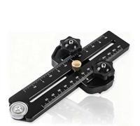 Thin Rip Jig for Table Saw - Precision Thin-Strip Cutting Guide w/One-Way Roller, Laser-Etched Inch/Metric Scale, Fits 3/8"×3/4" & 1/4"×3/8" T-Slots, Repeatable Narrow Cuts for Woodworking