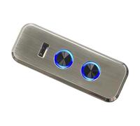 Thin Styles Télécommande de canapé motorisée avec chargement USB de téléphone sans fil inclinable Unité de commande manuelle ABS pour téléphones