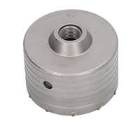 Thin Wall Bit, Carbide Tipped Bit for Concrete and Brick, 95mm Diameter Cemented Carbide Anti Shock Fast Drilling Hole Saw with Sharp Cutting for Wall Stone AC Insta