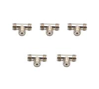 THINCAN 1 adaptateur répartiteur SL16 UHF PL259 femelle vers UHF SO239 double femelle UHF vers 2 x UHF T type 3 voies type T Splitter adaptateur triple