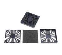 THINCAN 1 paire de filtres de ventilateur USB 4 5 6 7 8 9 12 15 cm grille en plastique pour valise d'ordinateur anti-poussière