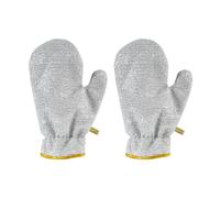 THINCAN 1 paire de gants multi-usages en fil métallique double face pour le rinçage des fruits, le nettoyage des meubles