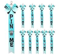 THINCAN 10 pièces Bowknot Ruban Porte-clés avec Strass Sangle Sac à Dos Décoration Accessoires de Sport pour Team Bonding Evénement Couleur Gradient Jubilation Keychain, h, taille unique