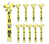 THINCAN 10 pièces Bowknot Ruban Porte-clés avec Strass Sangle Sac à Dos Décoration Accessoires de Sport pour Team Bonding Evénement Couleur Gradient Jubilation Keychain, f, taille unique