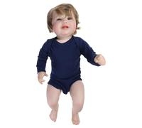 THINCAN 23 pouces Réaliste Pour Poupées Doux pour la Peau Nouveau-né Bébé Jouet pour Enfants Peint Jamais