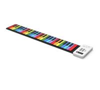 THINCAN 49 piano électronique pliable - Instrument de musique portable - Jouet pour clavier avec possibilités d'enregistrement - Éducation musicale - Clavier éducatif