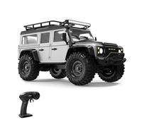 THINCAN 4WD Modèle Crawler Chariot à télécommande Échelle 1/16 Véhicule tout-terrain avec lumière de toit LED Jouet de compétition pour adulte