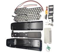 THINCAN 52-zell 18650 Ebike Étui à piles 36 V/48 V Mise à niveau Boîtier en métal ABS résistant aux chocs Haute capacité