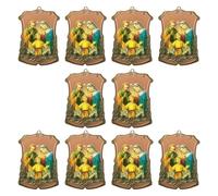 THINCAN Acryliques Religieux Cadeaux d'église Chrétienne Cadeaux Pendentifs Figurines pour Églises et Fête à la Maison 10 Pièces Décoration de Chambre Spirituelle