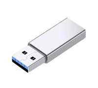 THINCAN Adaptateur de charge rapide de type C vers USB - Prise de charge de type C pour une synchronisation efficace des données - Adaptateur de charge efficace