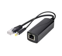 THINCAN Adaptateur Poes DC 5,5 x 2,1 mm - Fiche 15,4 W - Répartiteur RJ45 - Câble d'alimentation via Ethernet - Injecteurs - Caméra répartiteur - Alimentation via Ethernet