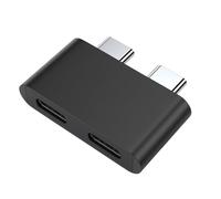 THINCAN Adaptateur USB C compact haute vitesse 10 Gbit/s USB C Extension de données Dock Adaptateur en aluminium pour bureau et divertissement