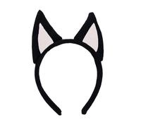 THINCAN Adultes Adolescents Mignon Halloween Chien Forme Oreille Bandeau Peluche Hair Hoop Maquillage Live Broadcast Cosplay Fête Chapeaux