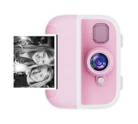 THINCAN Appareil photo numérique instantané pour enfants Imagerie à double objectif Enregistrement 1080p Appareil photo portable Jouet éducatif pour enfants Amusement instantané