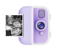THINCAN Appareil photo numérique instantané pour enfants Imagerie à double objectif Enregistrement 1080p Appareil photo portable Jouet éducatif pour enfants Amusement instantané
