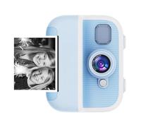 THINCAN Appareil photo numérique instantané pour enfants Imagerie à double objectif Enregistrement 1080p Appareil photo portable Jouet éducatif pour enfants Amusement instantané
